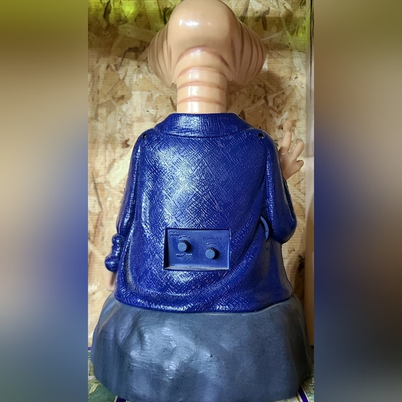 Rare Vintage 80s E. T. Extra Terrestrial Alarm Clock Toy Collectible Alien WORKS - Picture 2 of 6